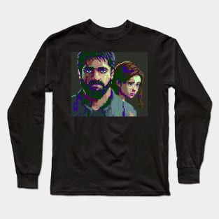 The Last of Us Pedro Pascal Joel inspired design Long Sleeve T-Shirt